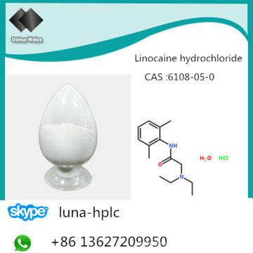 Polvo de linocaína anestésico inyectable / Linocaína HCl / Linocaína